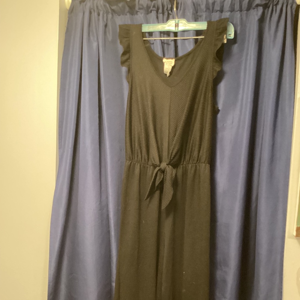 Black jumpsuit